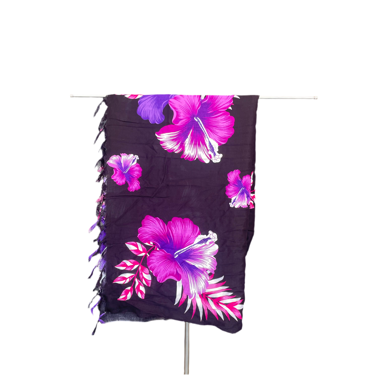 Sarong (Color/ White Floral)